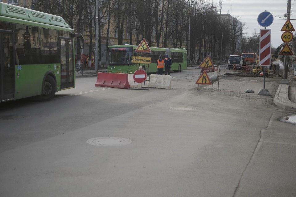 Перекрытие Октябрьского проспекта Перекрытие Октябрьского проспекта
