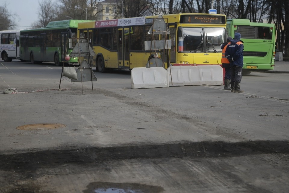 Перекрытие Октябрьского проспекта Перекрытие Октябрьского проспекта