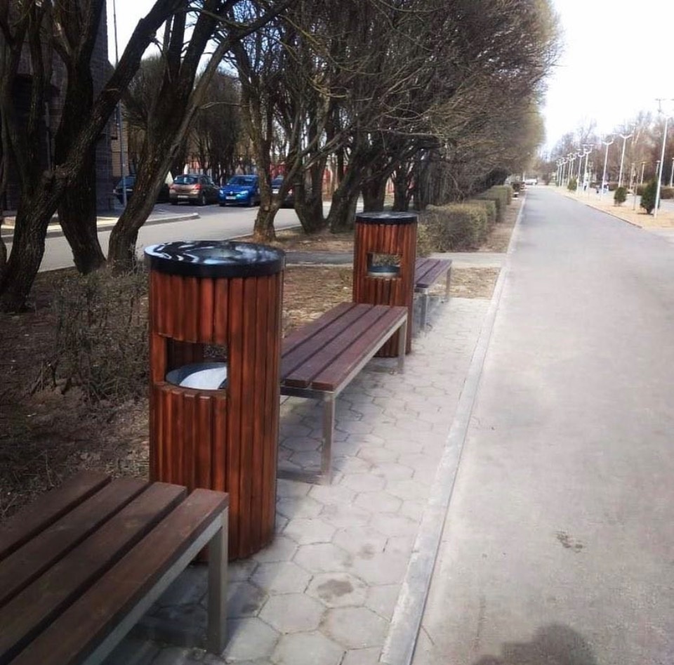 Сквер на пересечении улицы Труда и проспекта Энтузиастов в Пскове не прошел приемку