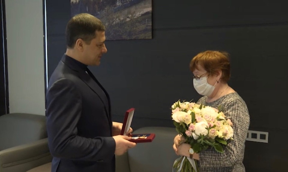 Ираида Сивачёва награждена медалью «За заслуги перед Псковской областью» Ираида Сивачёва награждена медалью «За заслуги перед Псковской областью»