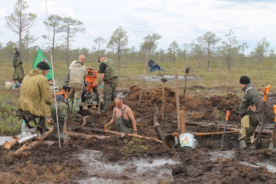 Поисковики обнаружили редуктор самолета ИЛ-2, сбитого в Пыталовском районе во время войны Поисковики обнаружили редуктор самолета ИЛ-2, сбитого в Пыталовском районе во время войны