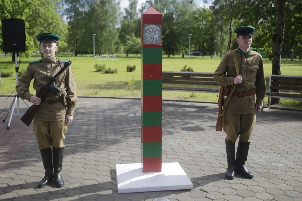 Граница на замке