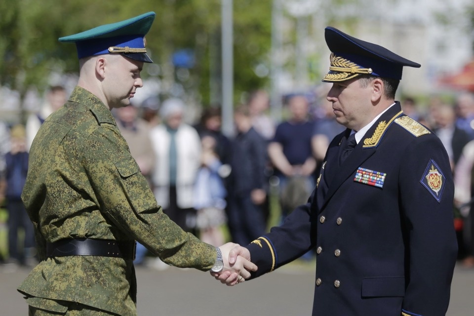 Граница на замке