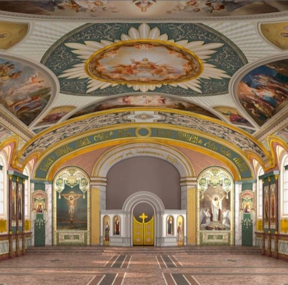 В Пскове выбрали проект оформления интерьера церкви Александра Невского