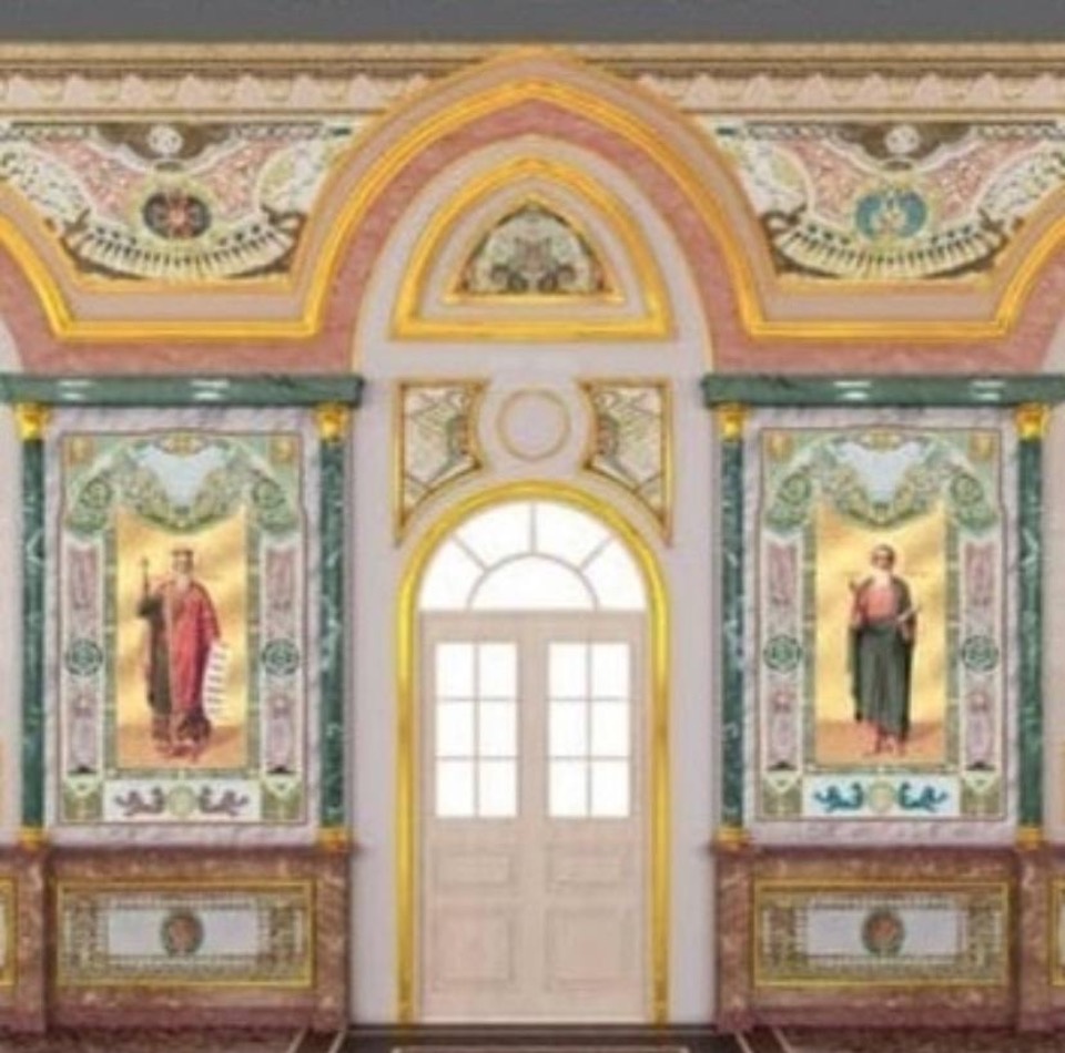 В Пскове выбрали проект оформления интерьера церкви Александра Невского