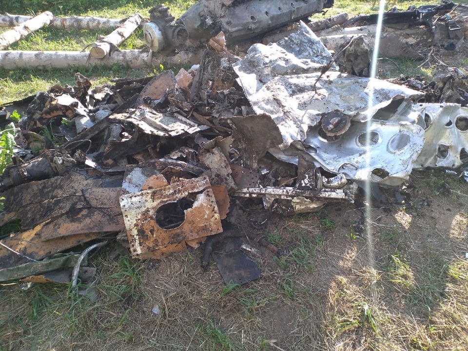 Поисковики обнаружили капсулу самолета Ил-2, сбитого в Пыталовском районе во время войны