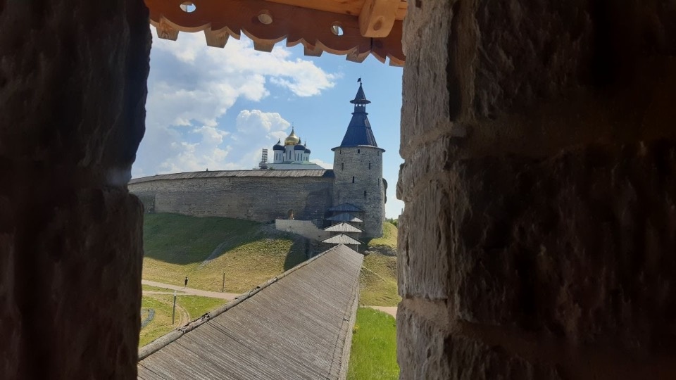 Еще одна башня открылась для посещения в Пскове Еще одна башня открылась для посещения в Пскове