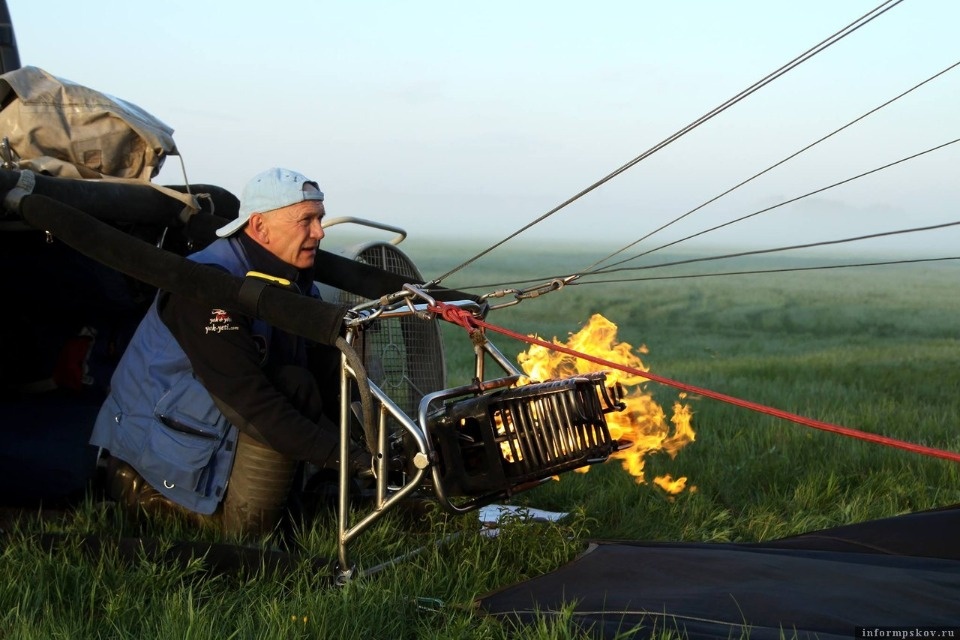 Один из старейших российских воздухоплавателей рассказал о своем самом необычном полете