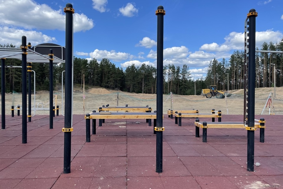 Два стадиона появятся в Стругах Красных этим летом