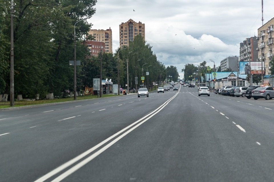 Ещё один участок Рижского проспекта отремонтируют в Пскове Ещё один участок Рижского проспекта отремонтируют в Пскове