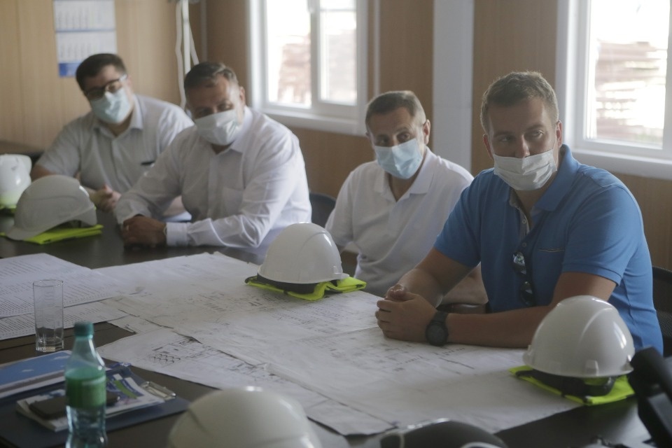 «Титан-Полимер» показал белорусской делегации строительство первой очереди производства