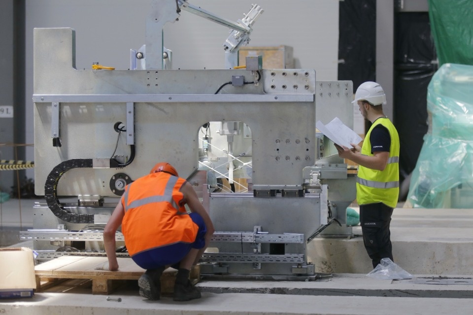 «Титан-Полимер» показал белорусской делегации строительство первой очереди производства