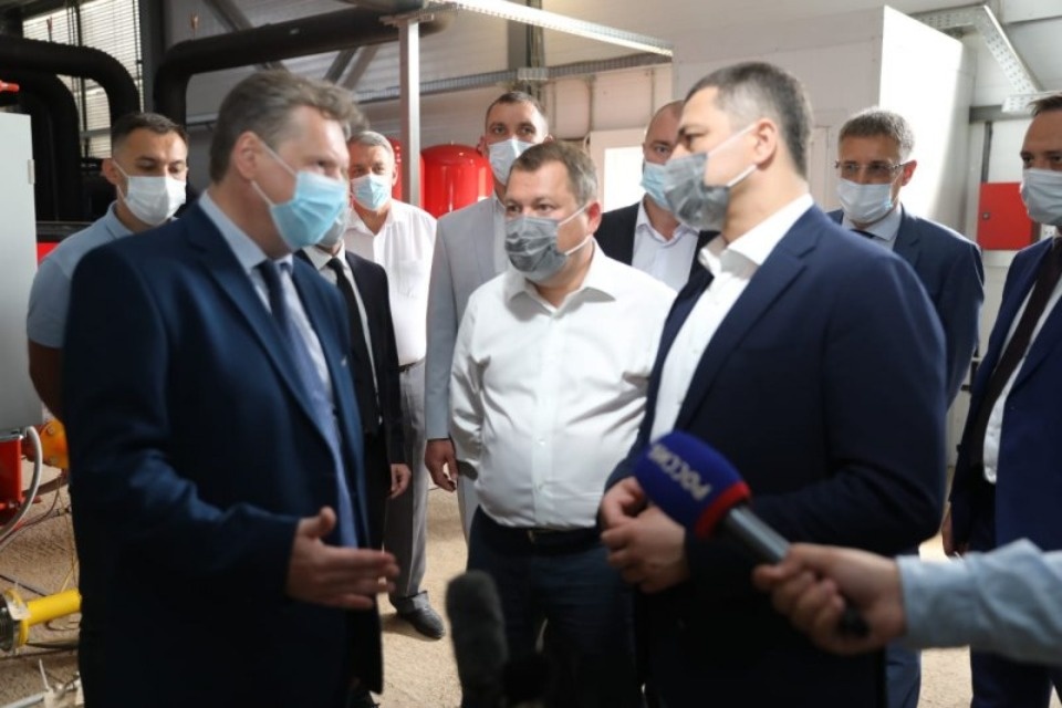 Новая котельная заработала в Острове-3