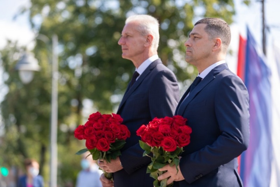 Михаил Ведерников поздравил псковичей с Днём города 