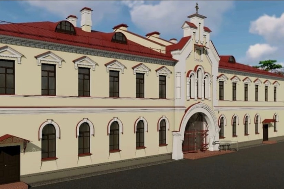 В Пскове планируют отремонтировать Надвратный корпус Подворья Псково-Печерского монастыря