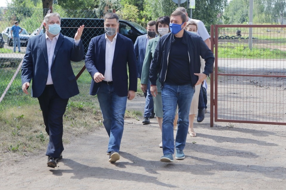 Рабочий визит Андрея Турчака в Псковскую область