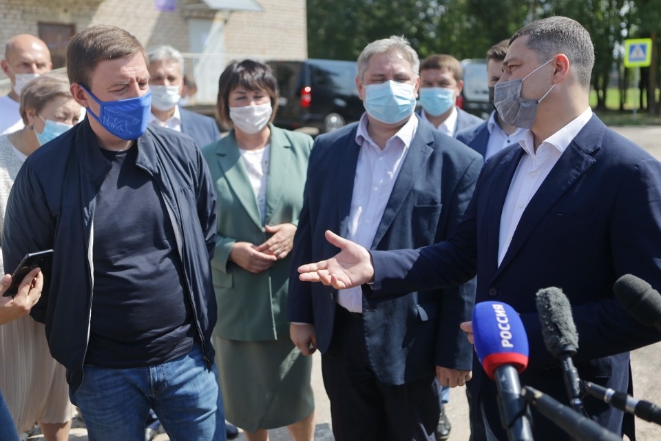 Рабочий визит Андрея Турчака в Псковскую область