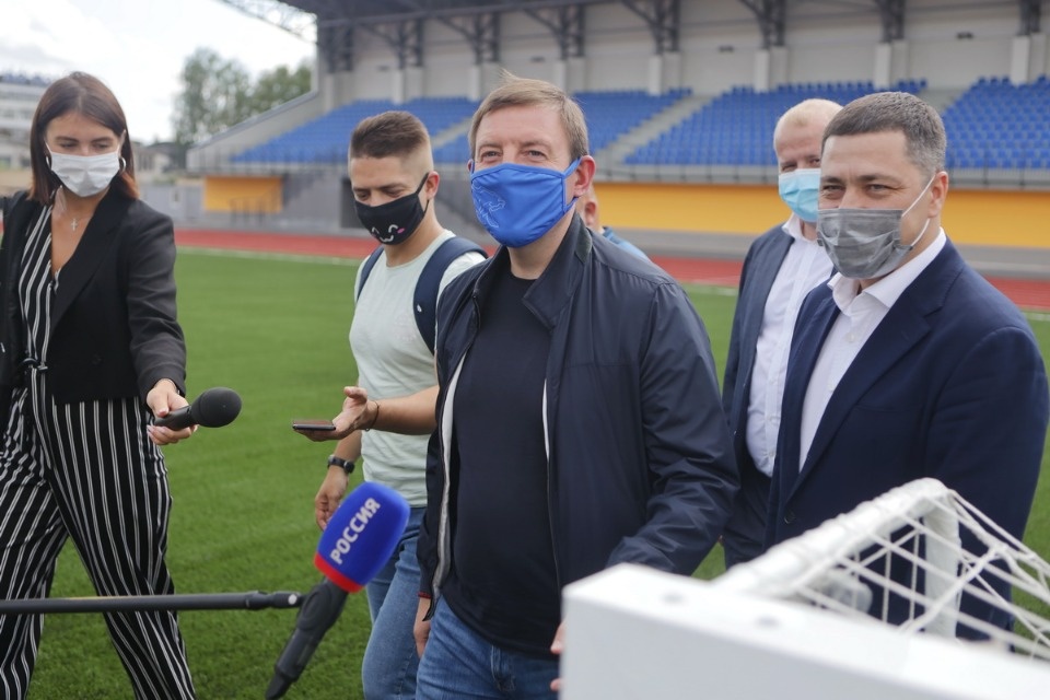 Рабочий визит Андрея Турчака в Псковскую область