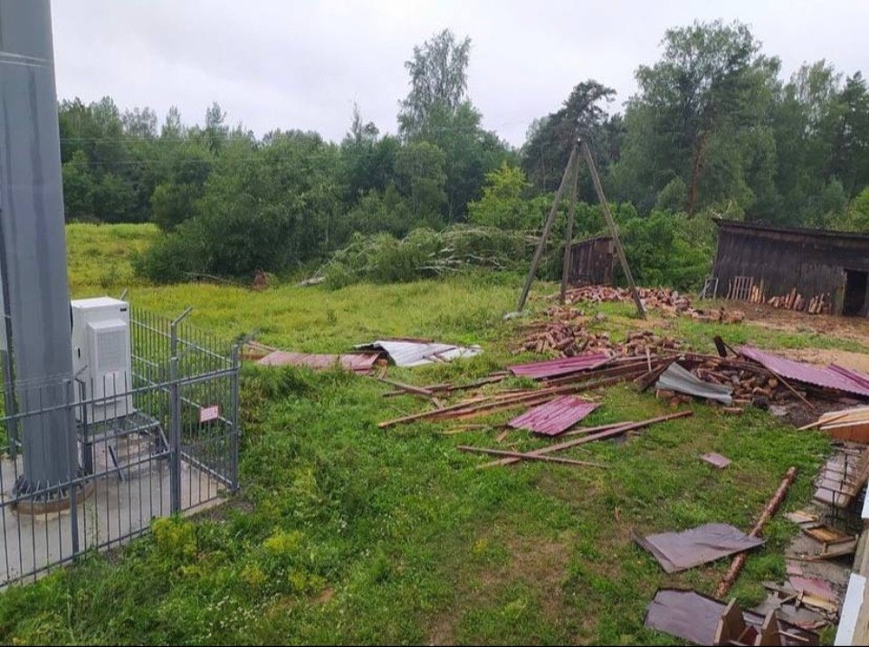 Почти 180 населённых пунктов Псковской области остались без света из-за циклона «Гвидо»  