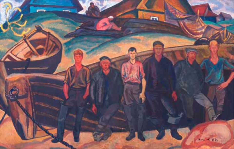 Картины псковского художника попали на этикетки французской винодельни из списка ЮНЕСКО