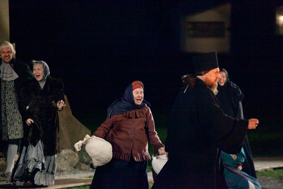 «Блаженная Ксения» в Псковском кремле «Блаженная Ксения» в Псковском кремле