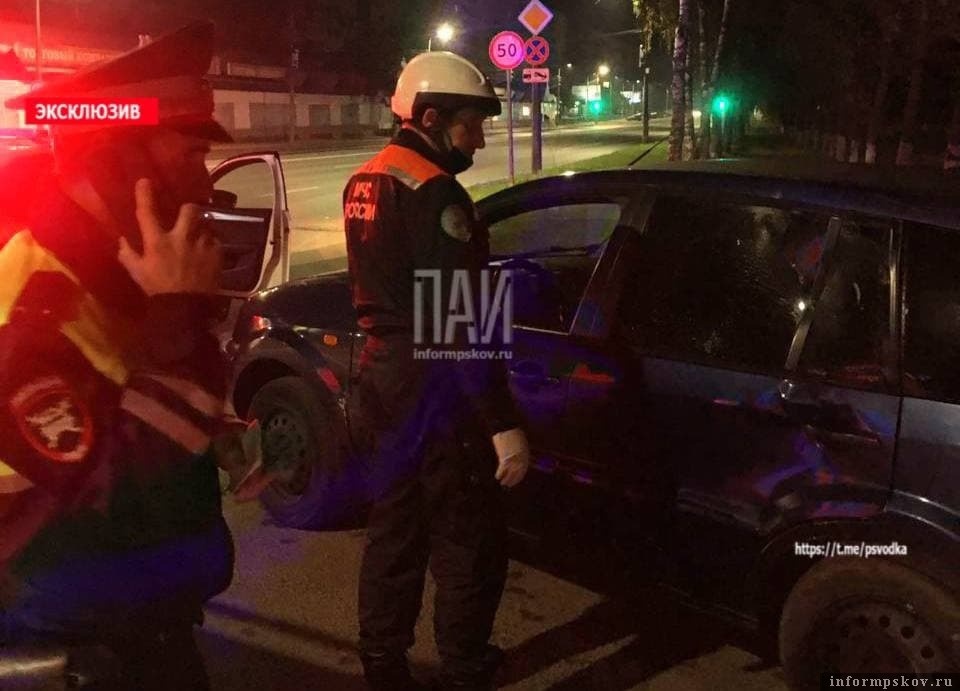 В Пскове водитель электросамоката пострадал в результате ДТП с иномаркой