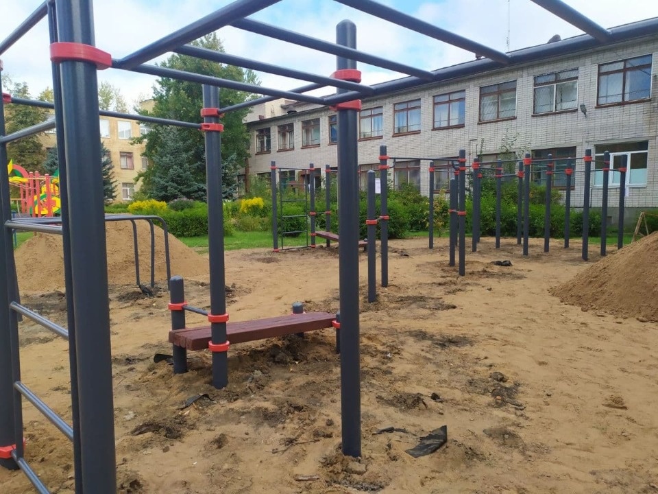 Четыре большие воркаут-площадки установят в Псковской области