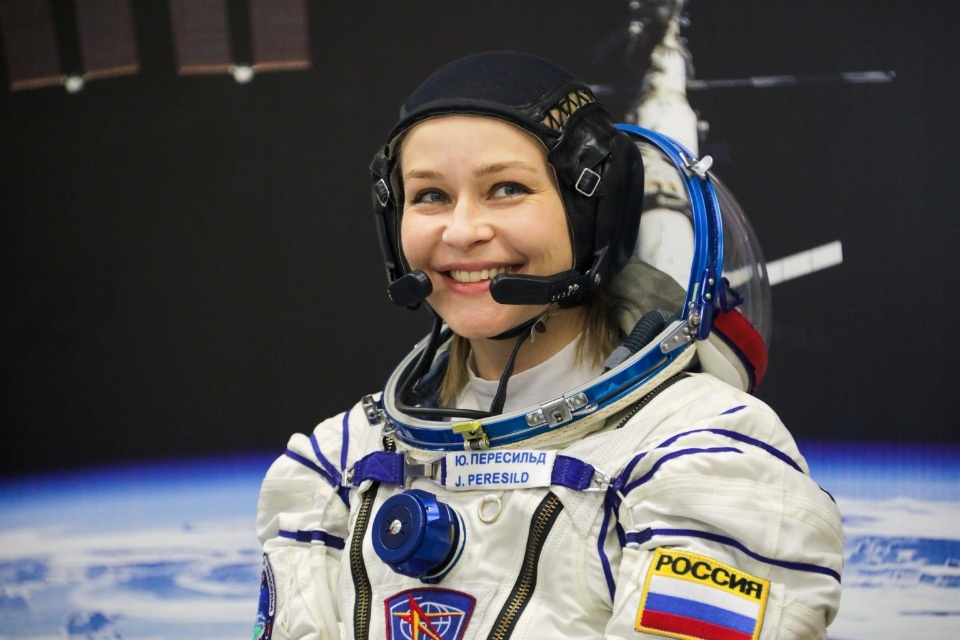 Юлия Пересильд начала тренировки на космодроме Байконур Юлия Пересильд начала тренировки на космодроме Байконур