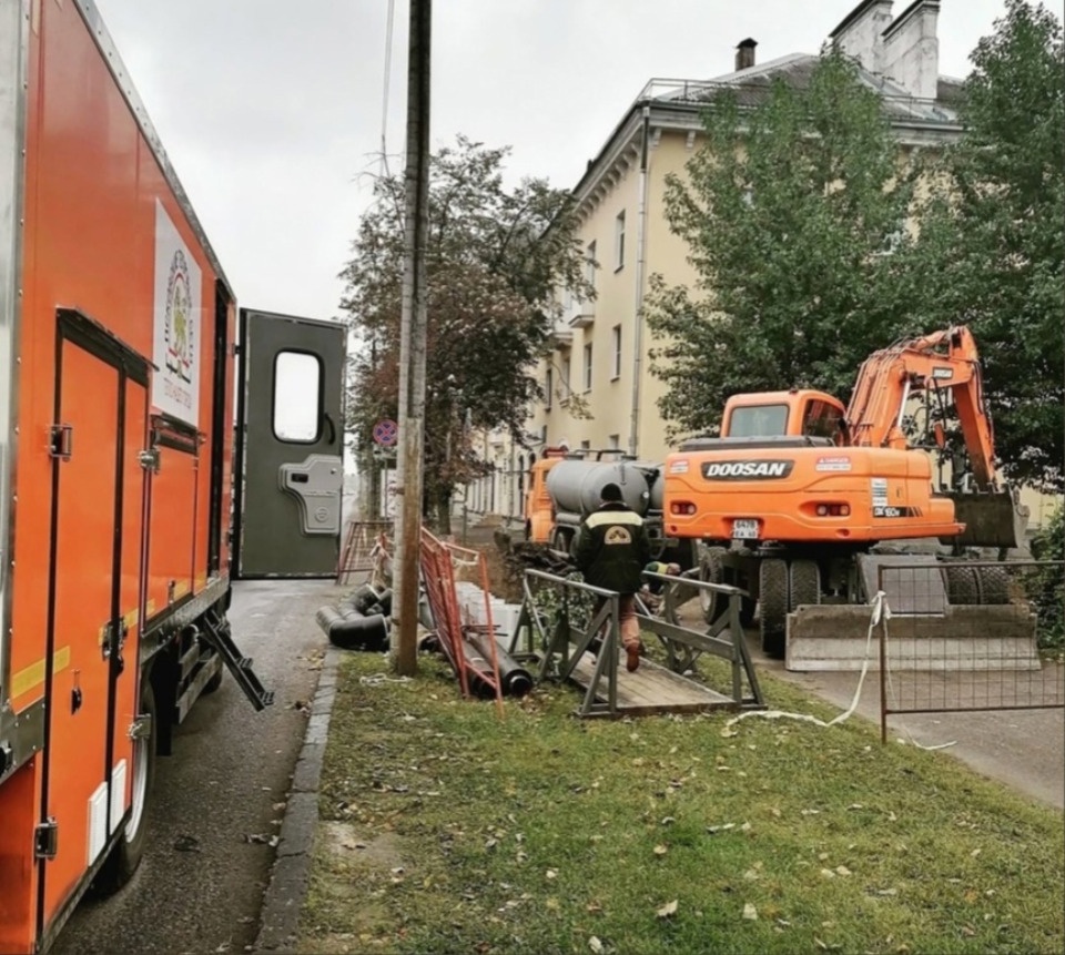 Теплосети заменят на Яна Фабрициуса в Пскове