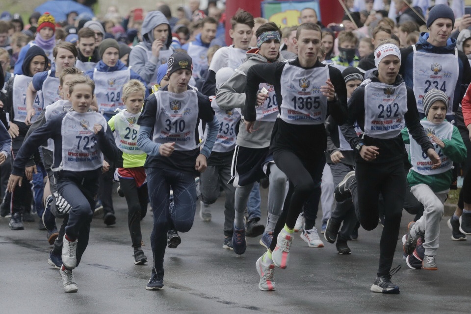 25 сентября в Пскове пройдет «Кросс нации» – Всероссийский день бега