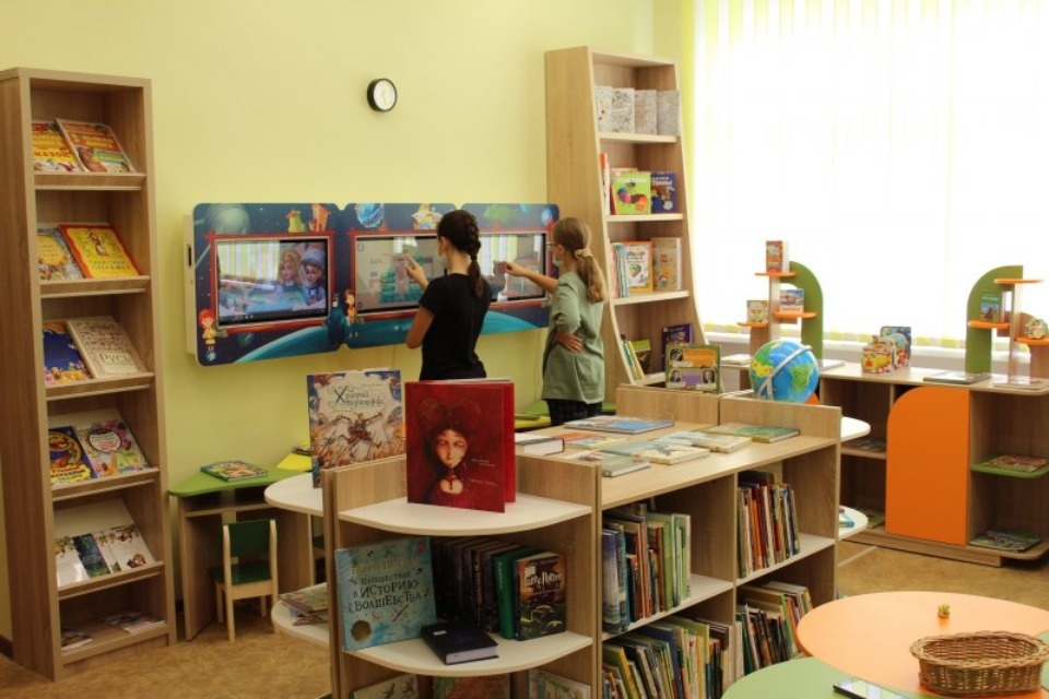 Торжественное открытие первой сельской модельной библиотеки состоялось в Порховском районе 