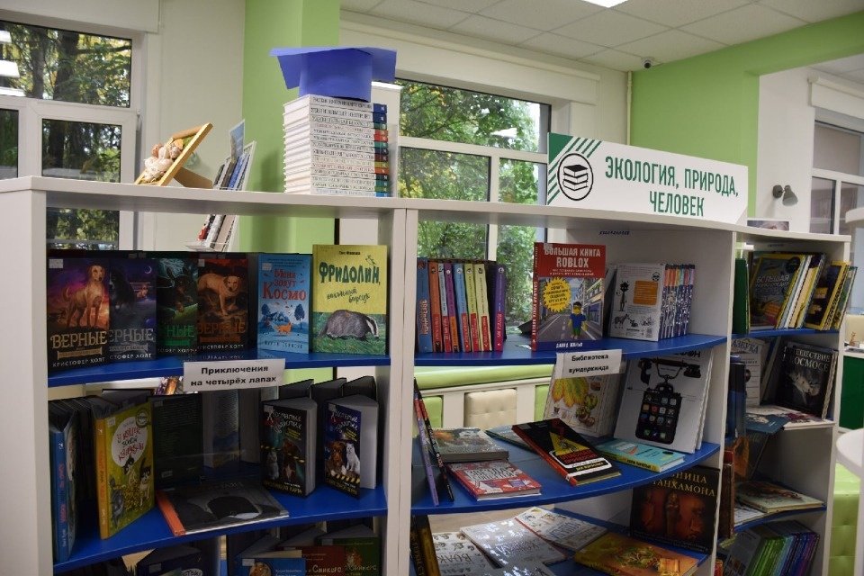 Псковская Детская экологическая библиотека «Радуга» открылась после модернизации