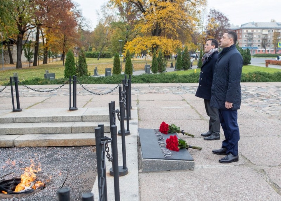 Генконсул Франции с официальным визитом находится в Псковской области Генконсул Франции с официальным визитом находится в Псковской области