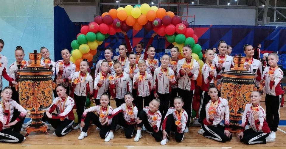 Псковичи заняли призовые места на соревнованиях по спортивной аэробике в Туле