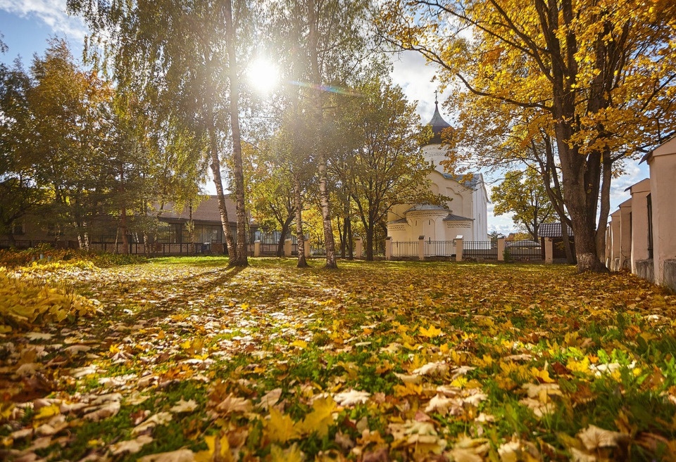 Небольшие осадки и до +12 градусов прогнозируются в Псковской области 13 октября 