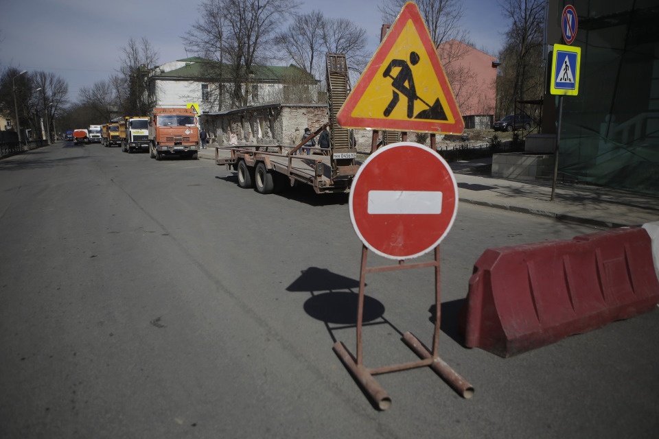 В Пскове на выходные перекроют две улицы В Пскове на выходные перекроют две улицы