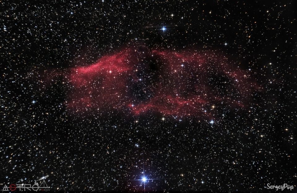 Далекий космос заснял псковский астроном 