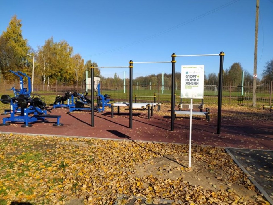 Площадки для сдачи ГТО построили в трех районах Псковской области