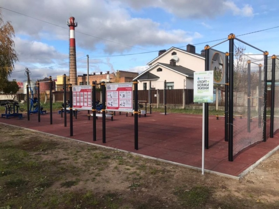 Площадки для сдачи ГТО построили в трех районах Псковской области