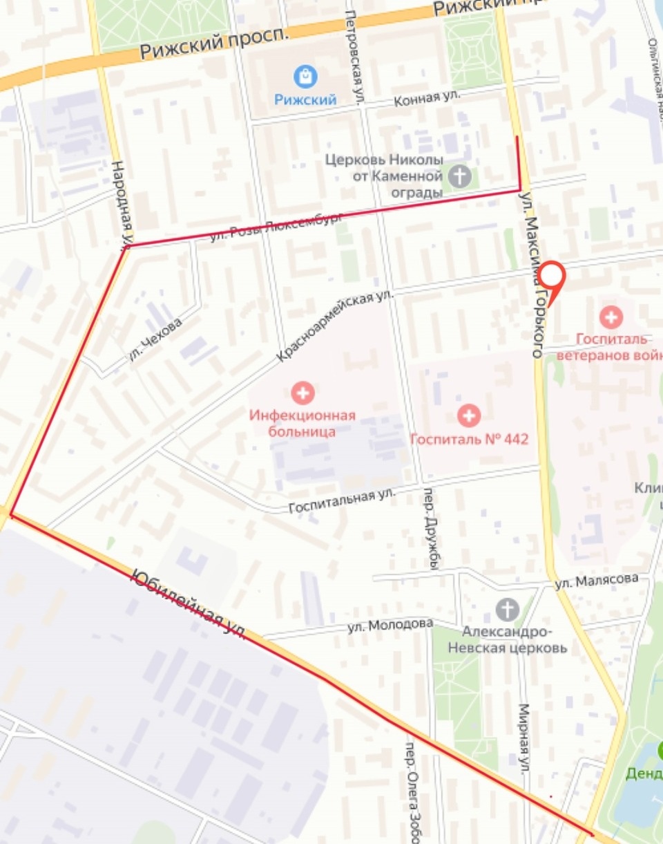 Ряд автобусов изменят маршрут из-за ремонтных работ 25 октября в Пскове