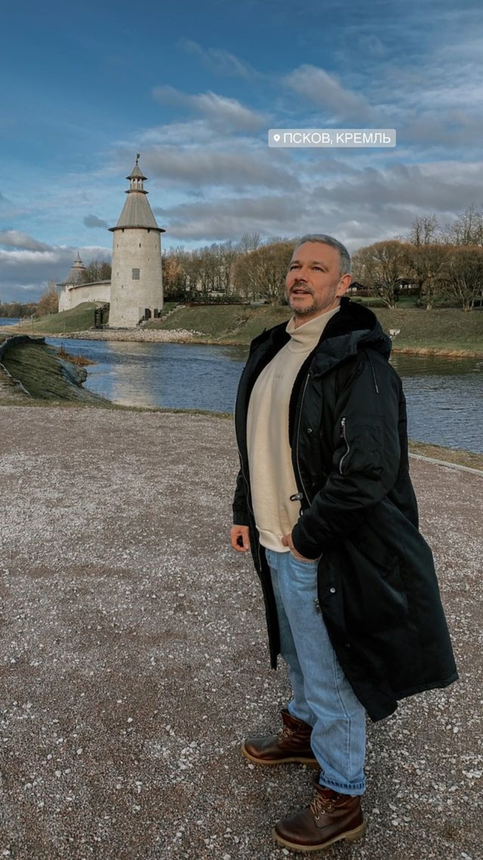 Московский актер посетил Псковскую область в прошедшие выходные