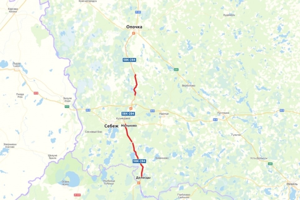 В Псковской области определили подрядчика на ремонт почти 40 км дороги на границе с Белоруссией