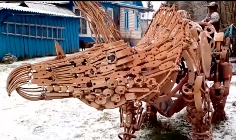 Псковскую область на конкурсе арт-объектов представит опочецкий динозавр Псковскую область на конкурсе арт-объектов представит опочецкий динозавр