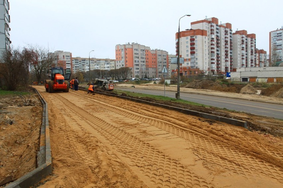С 17 ноября в Пскове перекроют одну полосу движения на улице Кузбасской дивизии