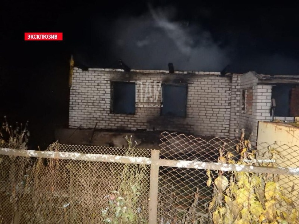 30 пожаров произошли в Пскове в октябре