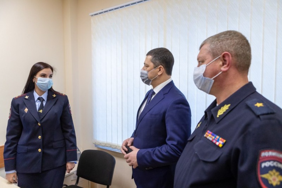 Новый участковый пункт полиции открылся в Псковском районе