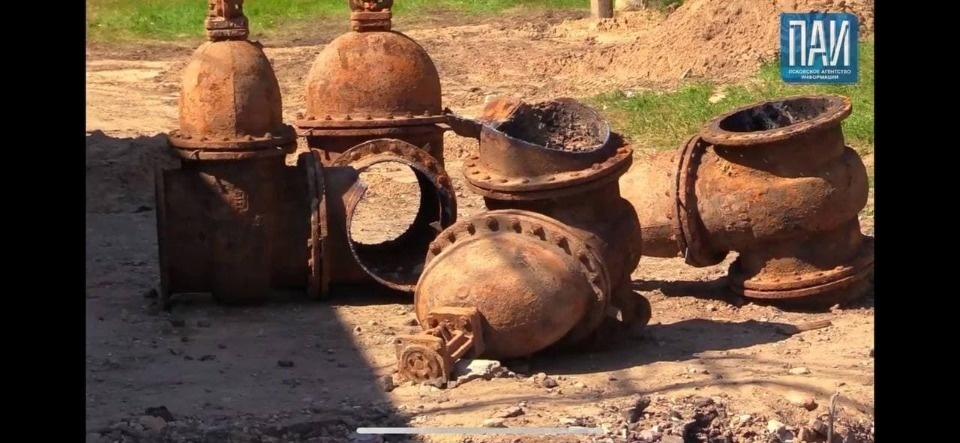 Горводоканал Пскова планирует объявить конкурс проектов арт-объекта из деталей водопровода