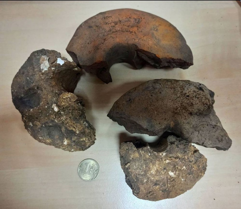 Обломки древних глиняных дисков для ткацкого стана обнаружили псковские археологи Обломки древних глиняных дисков для ткацкого стана обнаружили псковские археологи