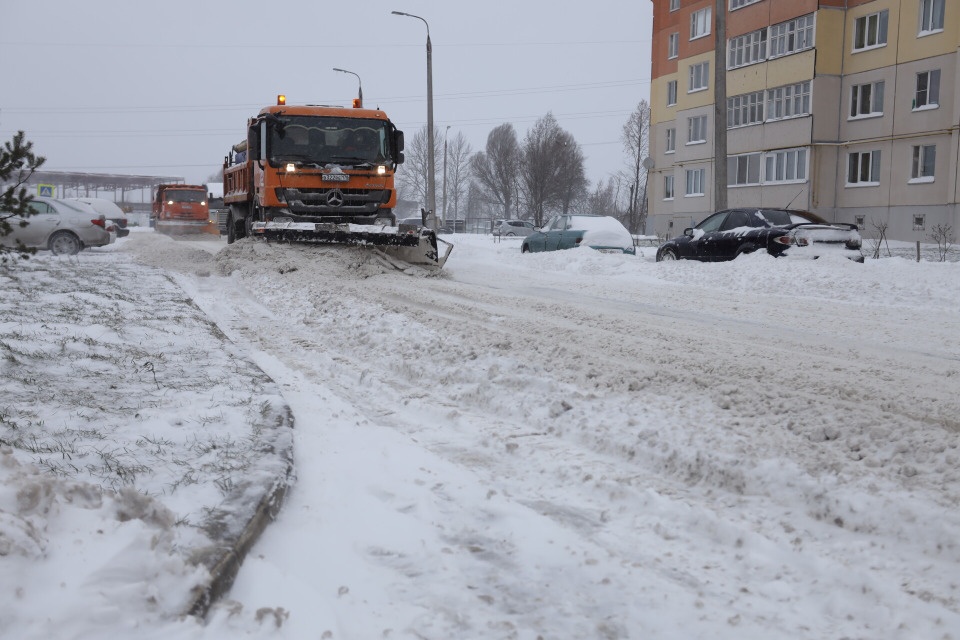 24 протокола из-за некачественной уборки снега составили на управляющие компании Пскова