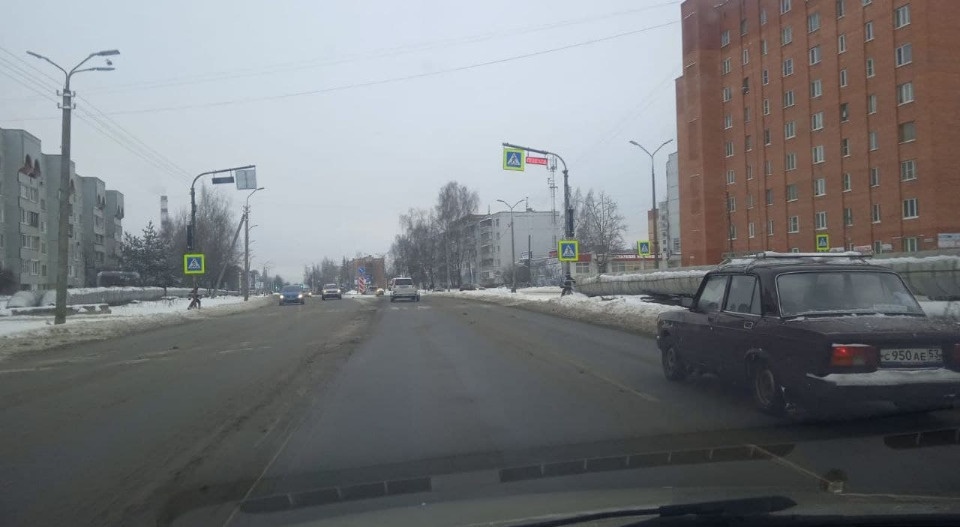 В Пскове появился первый умный пешеходный переход В Пскове появился первый умный пешеходный переход